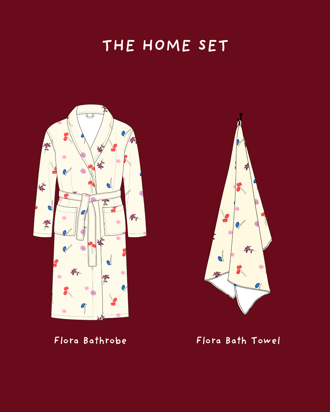 The Home Set - Robe & Towel