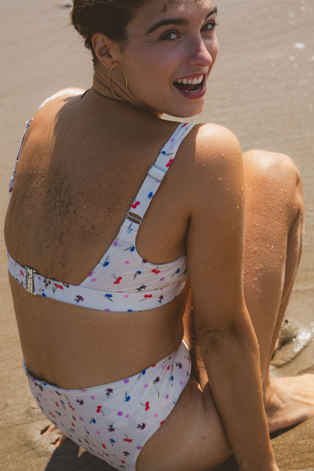 Flora Plunge Top