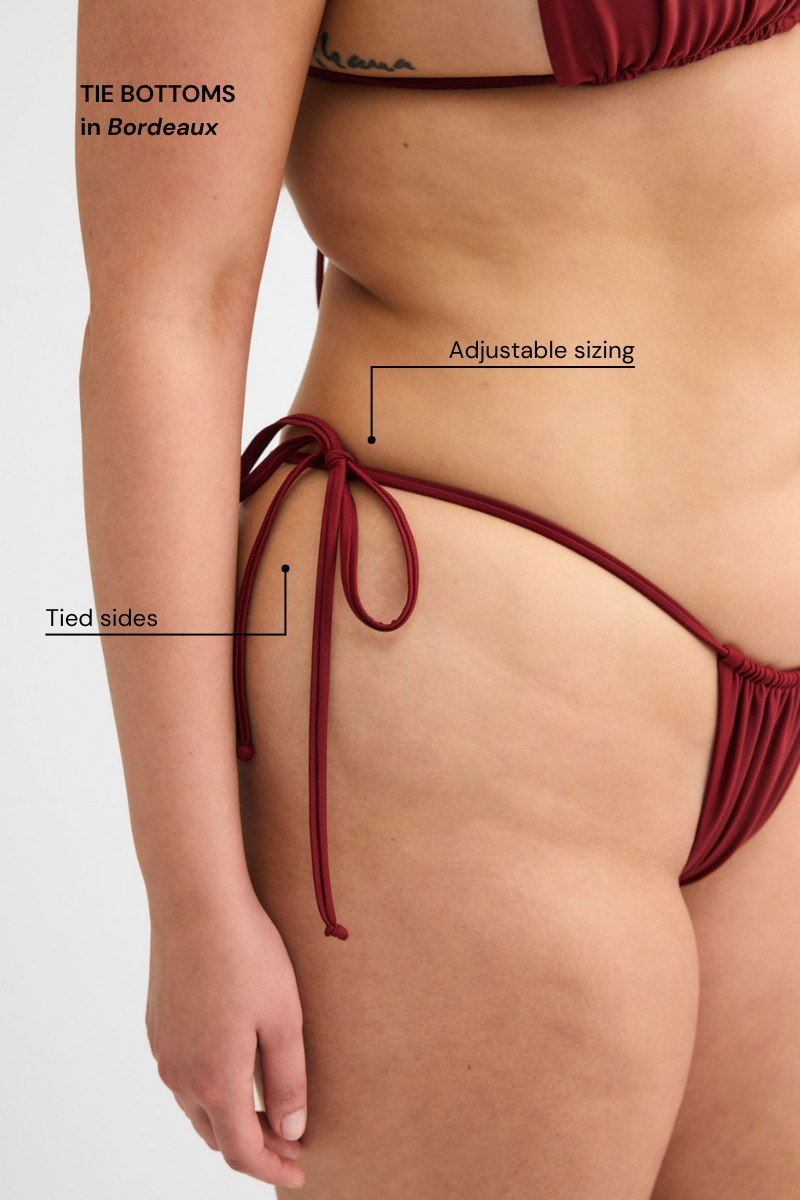 Lime Tie Bottoms