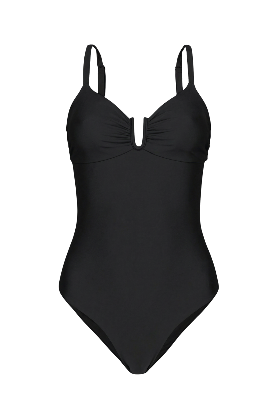 Musta cut-out-kokouimapuku - Black Arc Onepiece | Lilja the Label