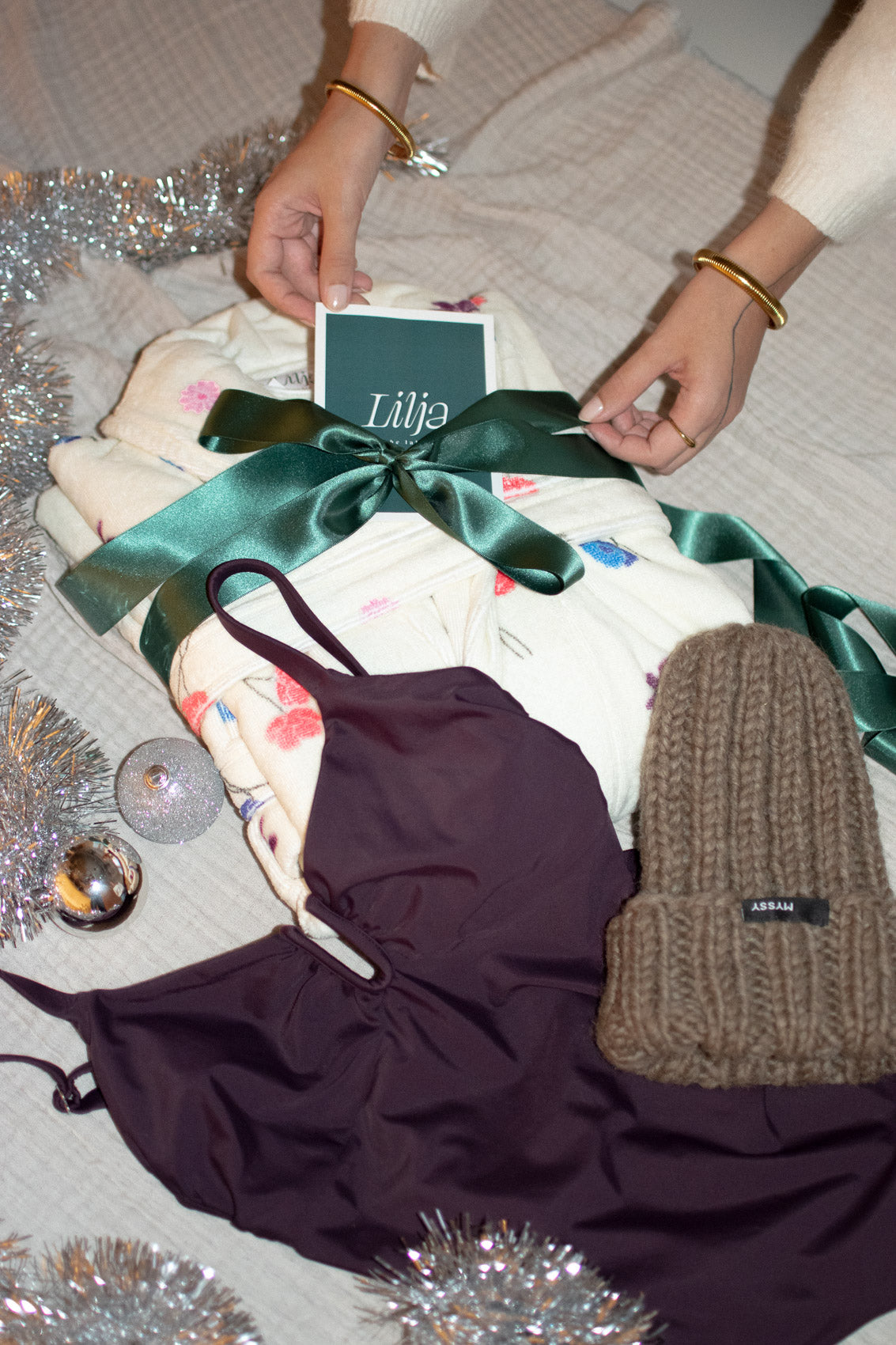 The Cold Plunge Set - Onepiece, Robe & Beanie