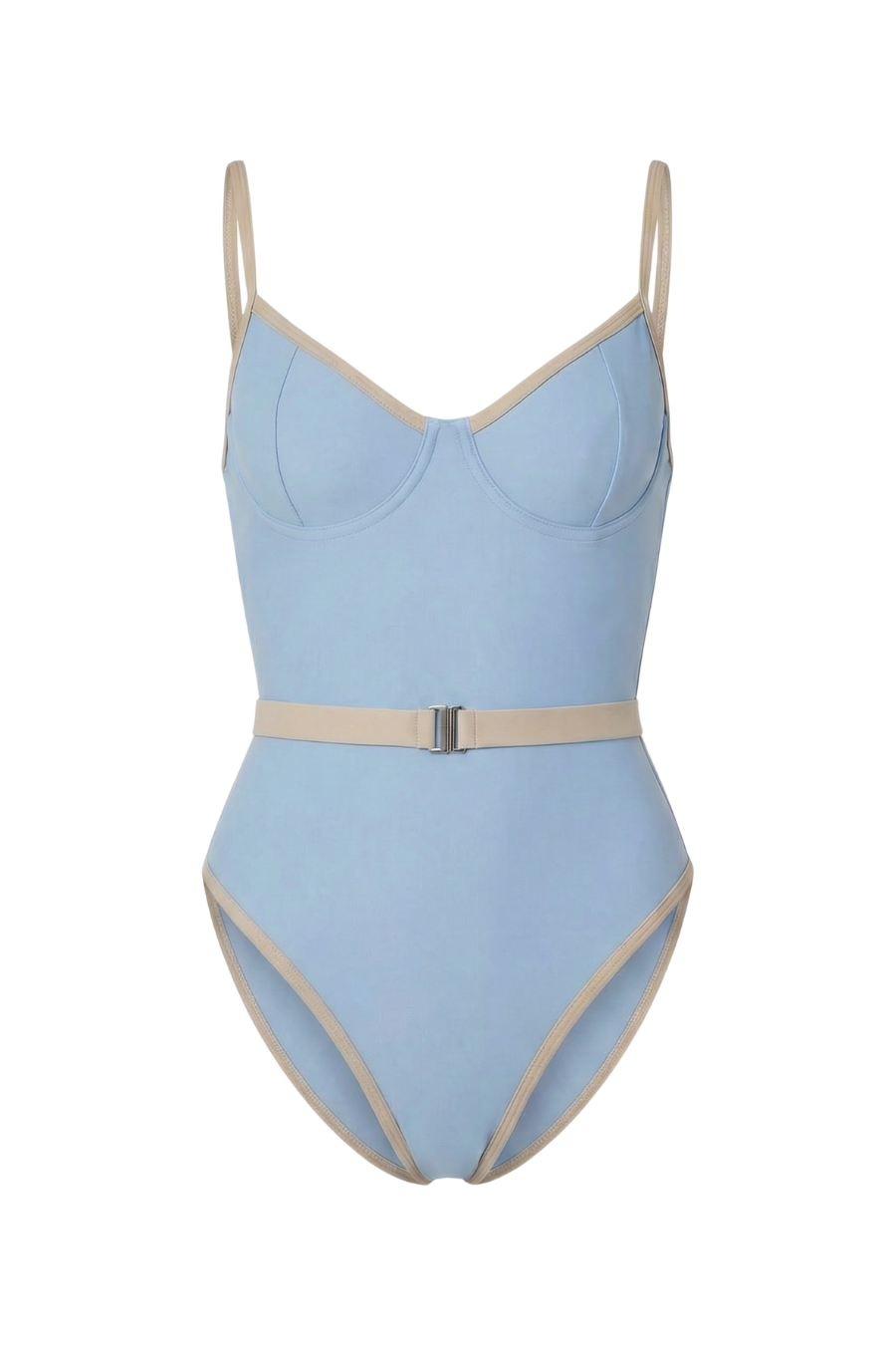 Blue Underwire One-Piece - Linda Onepiece Bleu | Lilja the Label
