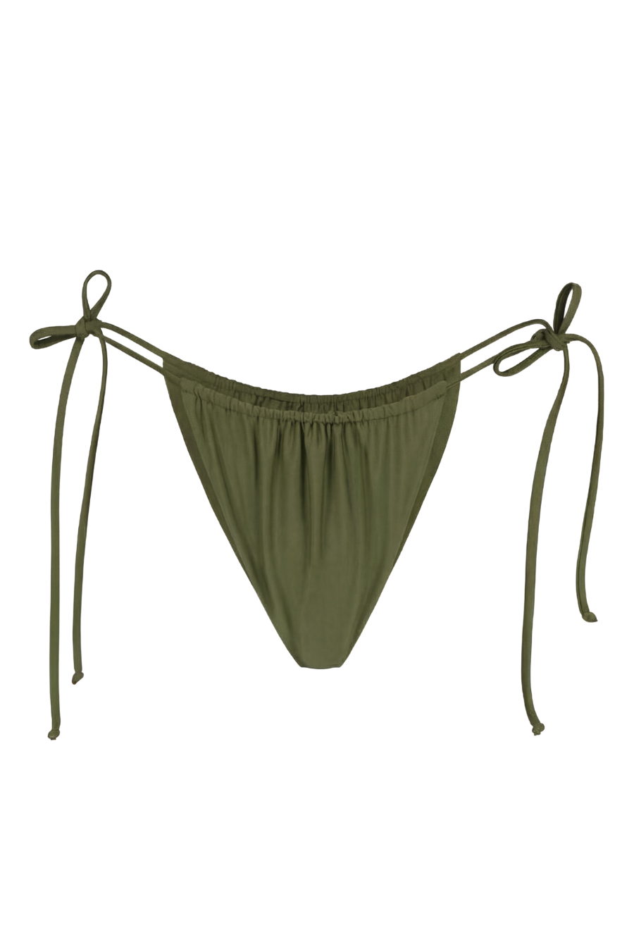 Olive Tie Bottoms