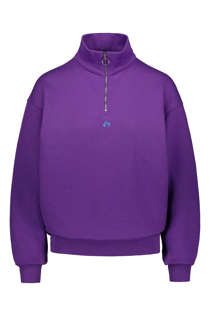 Fig Zip Sweatshirt