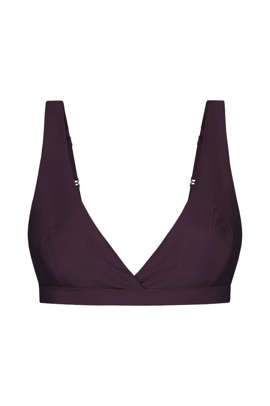 Plum Plunge Top
