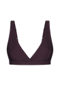 Plum Plunge Top