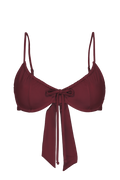 Bordeaux Drawstring Top