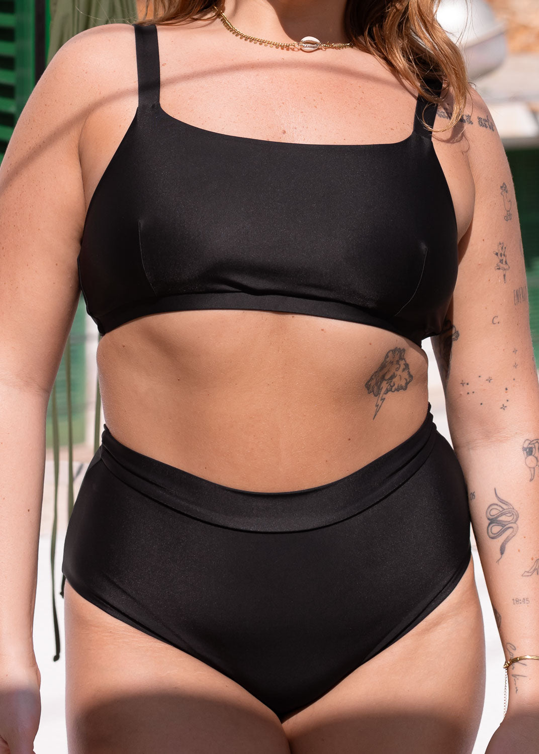 Black Crop Top
