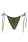 Olive Tie Bottoms