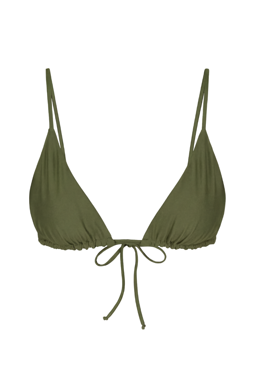 Olive Tri Top