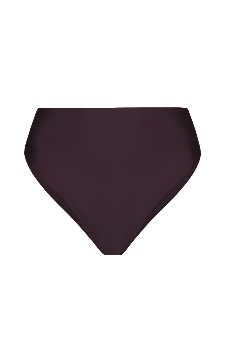 Plum High-Leg Bottoms