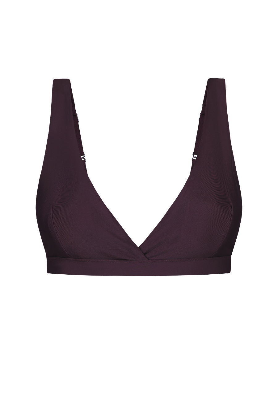 Plum Plunge Top