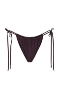 Plum Tie Bottoms