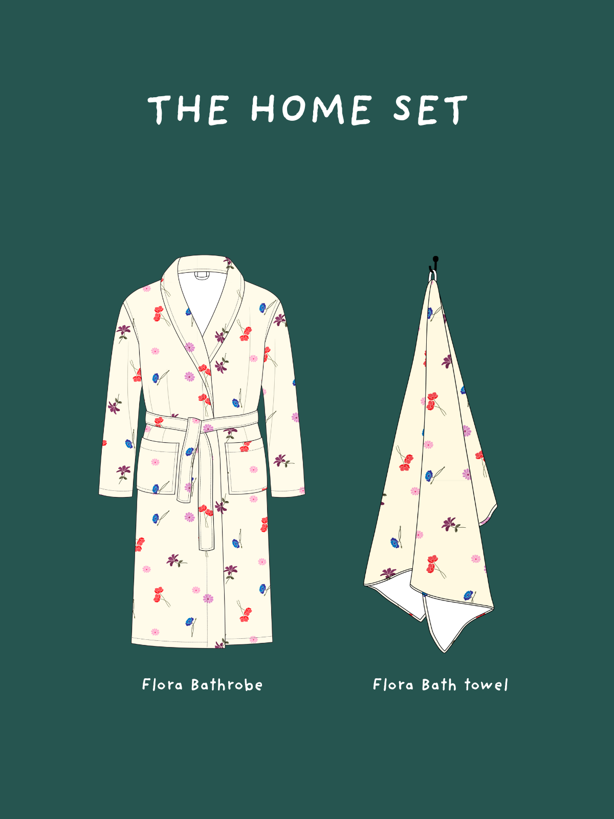 The Home Set - Robe & Towel