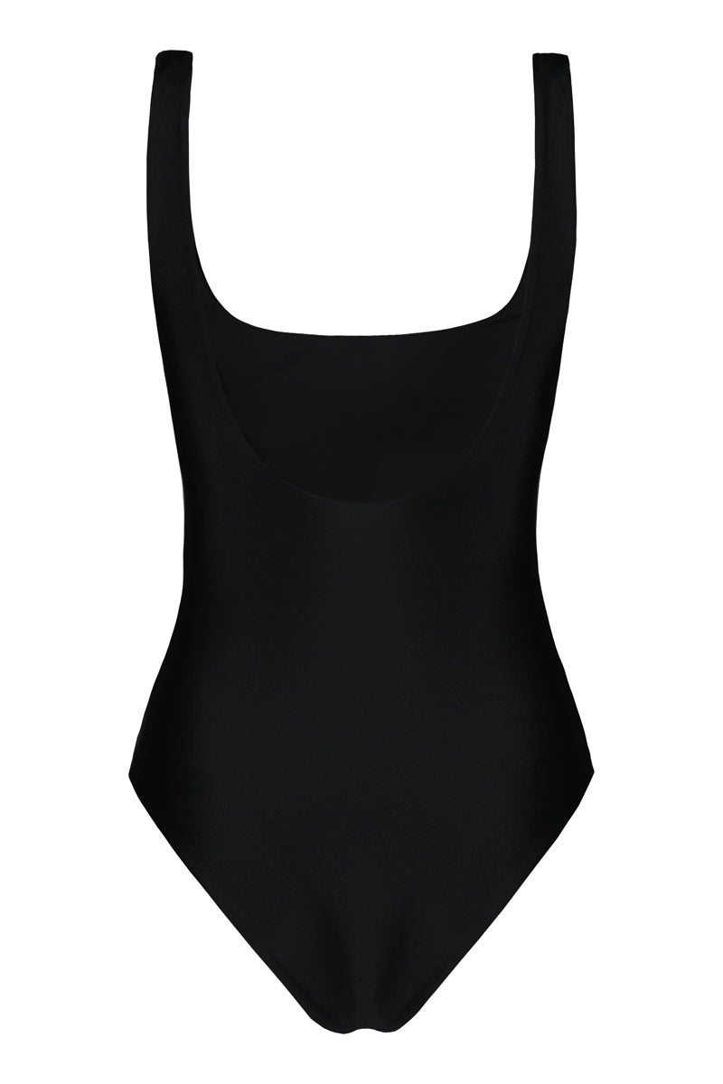 Black Classic Onepiece | Black onepiece swimsuit – Lilja the Label