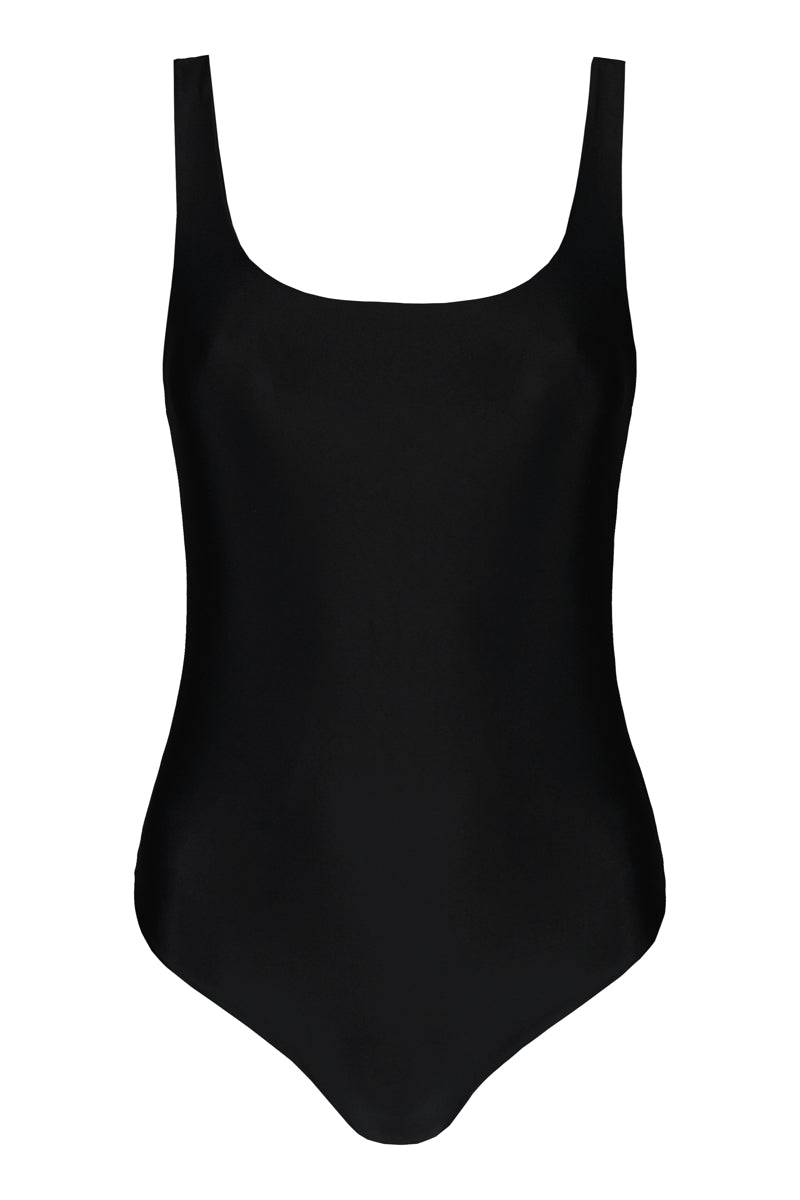 Black Classic Onepiece | Black onepiece swimsuit – Lilja the Label